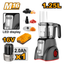 Ingco CFP027K Food Processor 16V 1.25L 2.0AH | Ingco by KHM Megatools Corp.