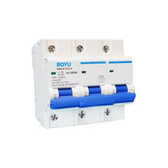 Royu 10kA (3P 4.5 Modules) Miniature Circuit Breakers (DIN Rail Type) | Royu by KHM Megatools Corp.