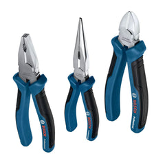 Bosch Pliers Set 3Pcs (1600A016BG) | Bosch by KHM Megatools Corp.