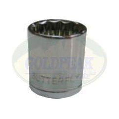 Butterfly #813 Carbon Steel Socket 1/2" Drive - Goldpeak Tools PH Butterfly