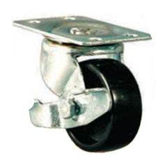 Viking Black Nylon Castor Wheels (308) (Swivel w/ Brake) | Viking by KHM Megatools Corp.