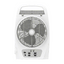 Firefly FEL625 8” Oscillating 2-Speed Fan with 18 LED Desk Lamp Torch Light & USB Mobile Phone Charger | Firefly by KHM Megatools Corp.