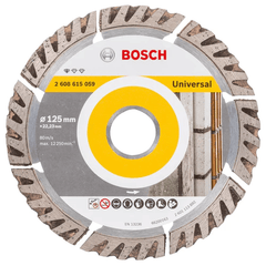 Bosch Diamond Cut Off Wheel 5" Universal Segmented (2608615059) - KHM Megatools Corp.