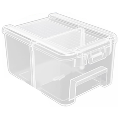 Wadfow WTB8333 Transparent Storage Bins Set 3Pcs | Wadfow by KHM Megatools Corp.