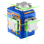 Wadfow WLE2M12 3D Green Beam Self-Leveling Laser Level - KHM Megatools Corp.