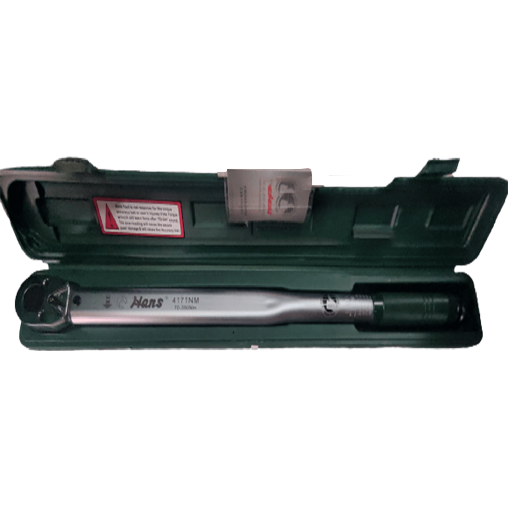 Hans 4171NM Click Torque Wrench 1/2" Drive x 70-350 Nm 25" - KHM Megatools Corp.