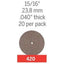 Dremel 420 Cut Off Wheel - Goldpeak Tools PH Dremel