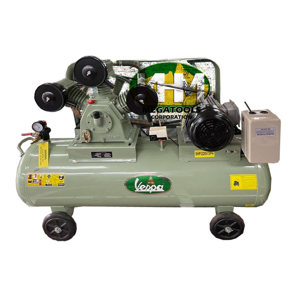 Vespa 5 HP Air Compressor Belt Driven | Vespa by KHM Megatools Corp.