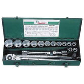 Hans 6617 3/4" Drive Socket Wrench Set 12pts | Hans by KHM Megatools Corp.