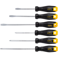 Deli EDL620006 6pcs Screwdriver Set