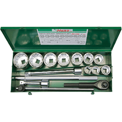 Hans 8614 1" Drive 14pcs Socket Wrench Set - KHM Megatools Corp.