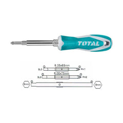 Total THT2506076 6-in-1 Screwdriver Set | Total by KHM Megatools Corp.