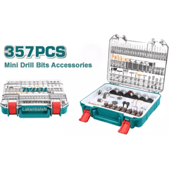 Total TACSD13571 357pcs Accessory Kit Set for Rotary Tool | Total by KHM Megatools Corp.
