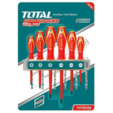 Total THTIS566 6pcs VDE Insulated Screwdriver Set | Total by KHM Megatools Corp.