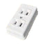 Omni STO-002 Spring Type Outlet 2-Gang 20A 250V | Omni by KHM Megatools Corp.
