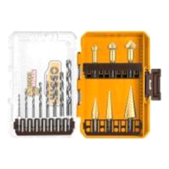 Ingco AKDL61401 HSS Drill Bit and Step Drill Bit Set 14PCS | Ingco by KHM Megatools Corp.