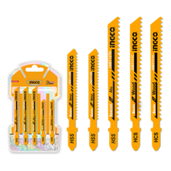Ingco AKJ0051 Jigsaw Blade Set 5Pcs | Ingco by KHM Megatools Corp.