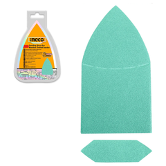 Ingco AKTS938660 Triangular Sanding Sheet Set 93x172MM 60Pcs | Ingco by KHM Megatools Corp.