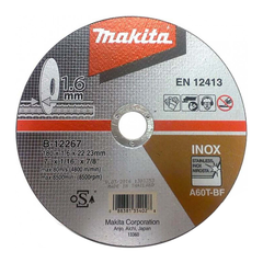 Makita B-12267 Stainless Cut Off Wheel Inox 7" | Makita by KHM Megatools Corp.