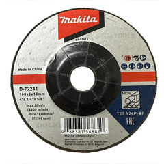 Makita D-72241 Grinding Disc 4" T27 A24-BF Metal - KHM Megatools Corp.
