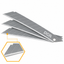 DCA A11A2003 Snap-off Blade 9mm 10Pcs Set