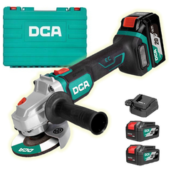 DCA ADSM06-100 EM Cordless Brushless Angle Grinder 680W 20V 4.0Ah | DCA by KHM Megatools Corp.