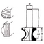 Makita TCT Half Round Router Bit | Makita by KHM Megatools Corp.