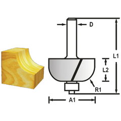 Makita High Speed Steel Cove Router Bit (HSS) | Makita by KHM Megatools Corp.