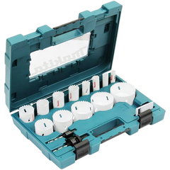 Makita D-63993 Bi-Metal Hole Saw Drill Bit General Use Tool Set 16Pcs | Makita by KHM Megatools Corp.