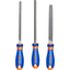Wadfow WSF1403 Wood File 8" Set 3Pcs | Wadfow by KHM Megatools Corp.