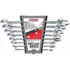 Crown CPHWO-XA8 Open Wrench 8Pcs | Crown by KHM Megatools Corp.