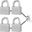 Wadfow WPDS454 4Pcs-Key-Alike Vane Iron Padlock (Square Type) 50mm | Wadfow by KHM Megatools Corp.