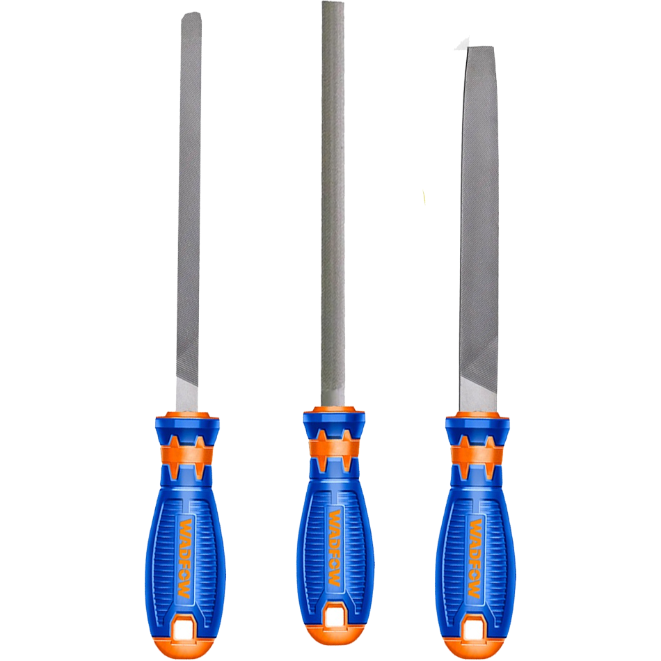 Wadfow WSF1403 Wood File 8" Set 3Pcs | Wadfow by KHM Megatools Corp.