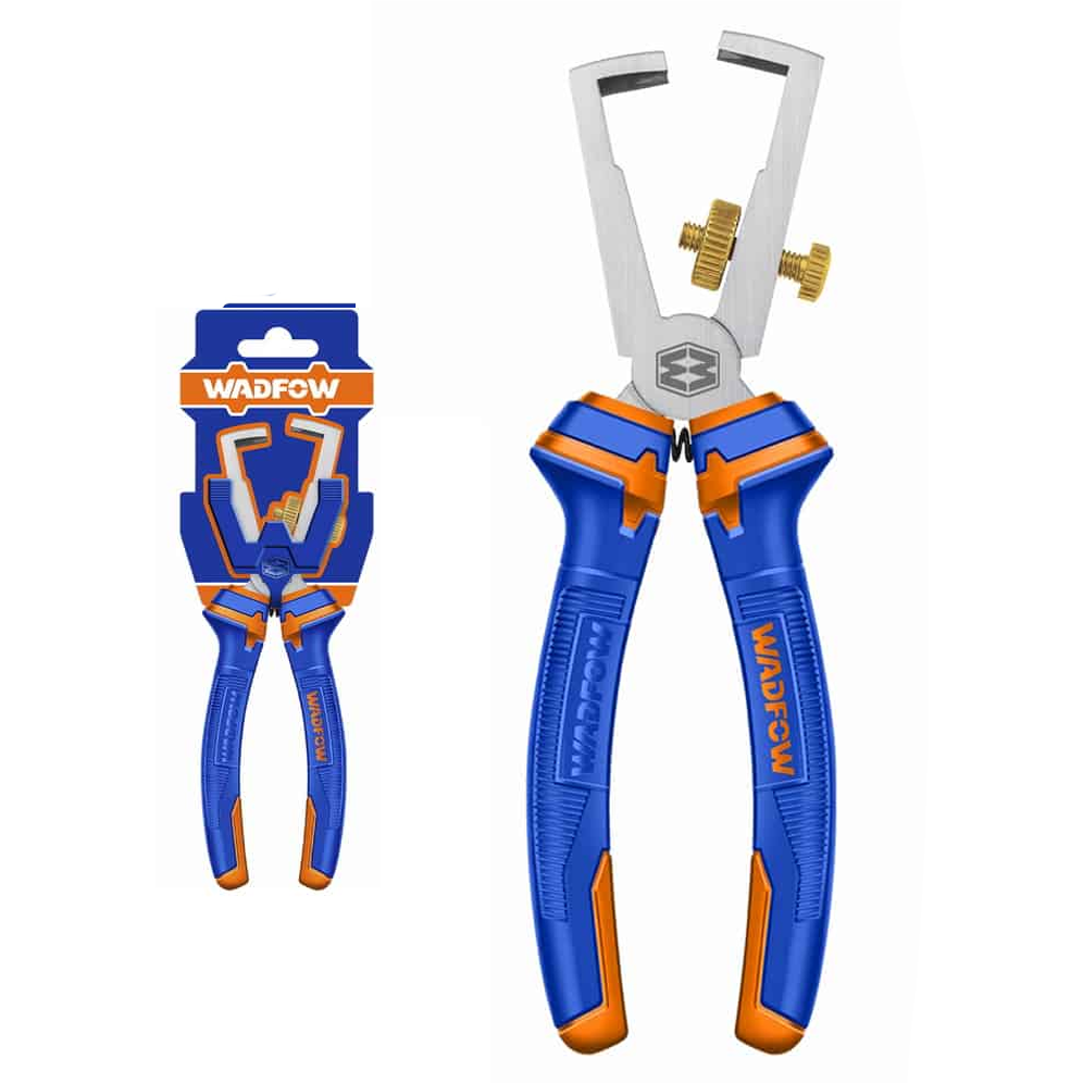 Wadfow WPL5C06 Wire Stripping Pliers 6" (Carbon Steel) | Wadfow by KHM Megatools Corp.