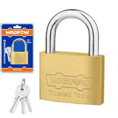 Wadfow Brass Padlock Short Shackle