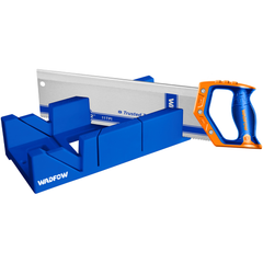 Wadfow WHW2112 Miter Box & Back Saw Set | Wadfow by KHM Megatools Corp.