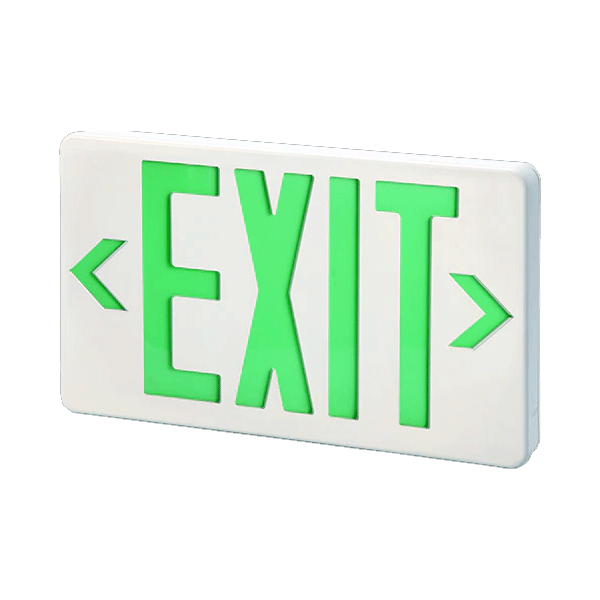 Firefly Double-Faced Exit Light with Wall/Ceiling Mount Option  3.6V 600mAh Ni-CD Battery