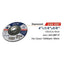 Patta EAB 0097 Grinding Disc 4" | Patta by KHM Megatools Corp.