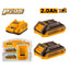 Ingco FBCPK2212 P20S Li-Ion Battery And Charger Kit