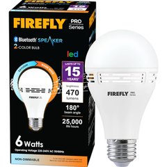 Firefly PRO Series FBF606DC Bluetooth Speaker 2-Color Bulb 6W | Firefly by KHM Megatools Corp.