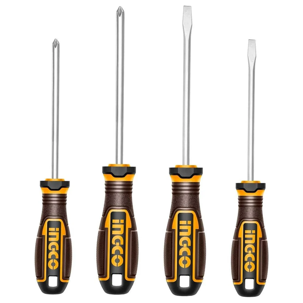 Ingco HKSDS0428 Screwdriver Set 4Pcs | Ingco by KHM Megatools Corp.
