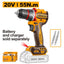 Ingco CDLI205581 55Nm Cordless Drill 20V - ToolsSavvy.ph