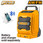 Ingco CJRLI2001 LI-ION Job Radio 20V (Bare) - ToolsSavvy.ph