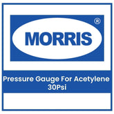 Morris Pressure Gauge For Acetylene 30Psi | Morris by KHM Megatools Corp.