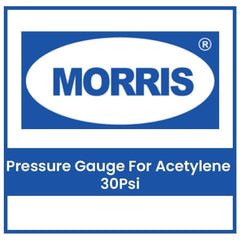 Morris Pressure Gauge For Acetylene 30Psi | Morris by KHM Megatools Corp.