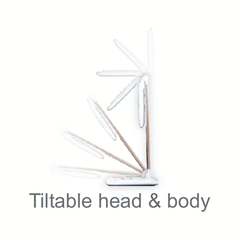 Firefly 60 LED Tricolor Desk Lamp with Multi-Color Night Light