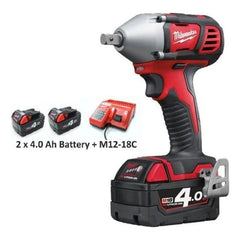 Milwaukee M18BIW12-402C Cordless Impact Wrench - Goldpeak Tools PH Milwaukee