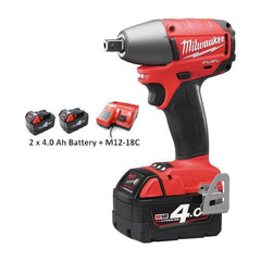 Milwaukee M18CIW12-402C "Fuel" Cordless Impact Wrench - Goldpeak Tools PH Milwaukee