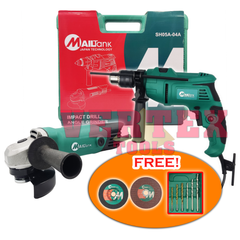 Mailtank SH05-04A Impact Drill + Angle Grinder (Combo Kit) | Mailtank by KHM Megatools Corp.