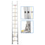 Miller Aluminum Extension Ladder (w/ Yellow Rope) - ToolsSavvy.ph
